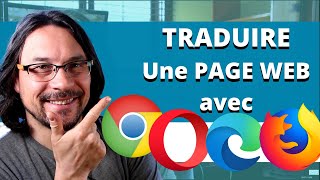 Comment traduire une page web avec 👉 Chrome – Edge – Opera  Firefox 2021 [upl. by Pembroke]