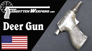 The CIAs New Liberator the 9mm Deer Gun [upl. by Odrude]