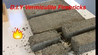 DIY Vermiculite Firebricks for a MINI FORGE  Part 1 [upl. by Akiehs450]