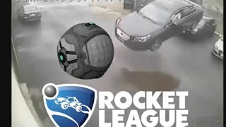 Rocket league car crash meme compilation Rocket league in real life Car flips over irl part 5 [upl. by Mell733]