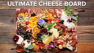 How To Build The Ultimate Cheese Board • Tasty [upl. by Yatnahc]