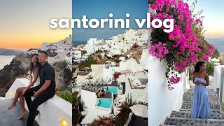 Honeymoon Vlog Santorini Greece [upl. by Enirrok]