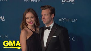 Jason Sudeikis gets candid about break up with Olivia Wilde l GMA [upl. by Seaden]