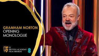 Graham Nortons Opening Monologue  EE BAFTA Film Awards 2020 [upl. by Astrea]