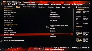 How to enable TPM 20 in ASUS Bios for Windows11 [upl. by Erimahs]