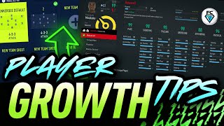 FIFA 22 CAREER MODE  PLAYER GROWTH TIPS [upl. by Klinger]