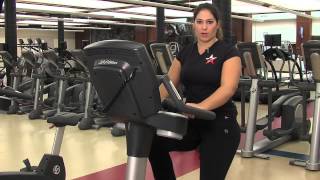 Life Fitness Upright Bike Tutorial [upl. by Isleana]