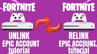 How To Unlink Epic Games Account and Relink Tutorial [upl. by Aihsenot395]