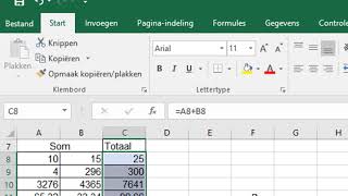 Berekeningen maken in Excel [upl. by Carmelle244]