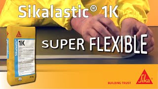 Sikalastic® 1K super flexible cementitious mortar [upl. by Oicafinob988]