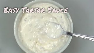 Easy Tartar Sauce Recipe  MOLCS Easy Recipes [upl. by Icnan]