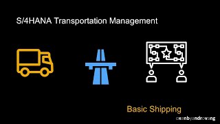 SAP S4HANA Transportation Management  Basic Shipping [upl. by Kauppi]