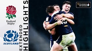 England v Scotland  EXTENDED Highlights  Historic Scotland Victory  Guinness Six Nations 2021 [upl. by Auric]