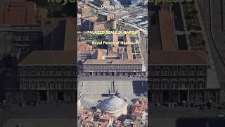 Naples  Piazza del Plebiscito 🇮🇹 Aerial View  Google Earth [upl. by Wearing]