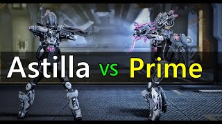 Comparison Between Astilla And Astilla Prime Warframe [upl. by Ennahgem198]