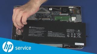 Replace the Battery  HP ENVY 13 Notebook  HP Support [upl. by Silisav690]