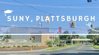 SUNY Plattsburgh  Driving Campus Tour [upl. by Merwin]