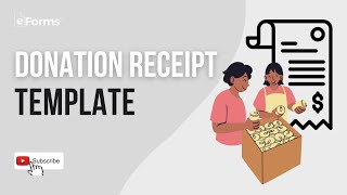 Donation Receipt Template EXPLAINED [upl. by Etiuqal]