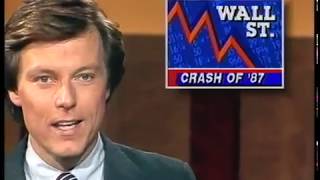 The 1987 stock market crash Original news report [upl. by Yroj]