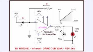 Photodiode OpAmp Circuits [upl. by Anohsal436]