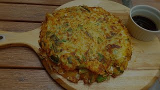 Easy cabbage pancake recipe [upl. by Erika]