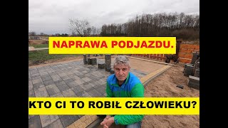 Naprawa kostki brukowej na podjeździe [upl. by Profant297]