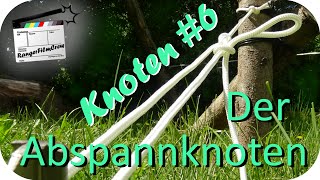 Knoten 6 Der Abspannknoten [upl. by Ttsepmet]