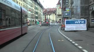 Strassenbahn Bern linia 9  führerstandsmitfahrt [upl. by Declan]