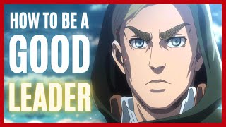 Top 5 Leadership Moments from Erwin Smith in Attack On Titan [upl. by Eiliah547]