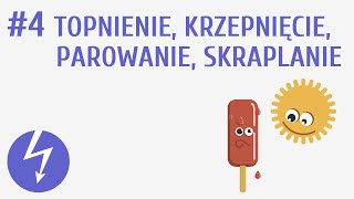 Topnienie krzepnięcie parowanie skraplanie 4  Zjawiska cieplne [upl. by Jurkoic]