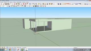 Como Crear una Casa en SketchUp parte 1  How to Create a House in SketchUp part 1 [upl. by Cordalia]