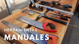 Herramientas básicas para carpintería  Manuales [upl. by Raffaello747]