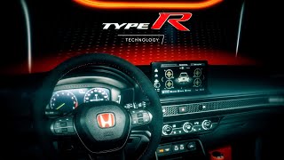 2023 Civic Type R Walkaround Technology [upl. by Lynnworth971]