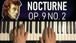 Chopin Nocturne Op 9 No 1 Piano Tutorial How to Play Lesson [upl. by Eemaj]