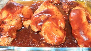 Juicy BBQ Chicken Breast Recipe [upl. by Daly]