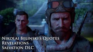 Revelations  Nikolai Belinskis quotes  sound files Black Ops III quotSalvationquot DLC [upl. by Kaitlynn251]