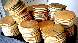 113 Pancakes Eaten in 8 Minutes NEW World Record [upl. by Jarred37]