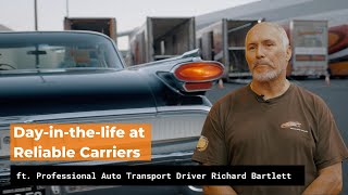 Dayinthelife of a Professional Car Hauler at Reliable Carriers [upl. by Zelikow136]