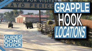 Grappling Hook Location Guide For Cayo Perico Heist In GTA Online Guide [upl. by Elolcin]