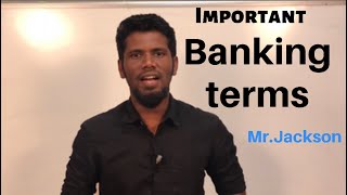 Most important banking terms  Definition with explanation  MrJackson [upl. by Maritsa]