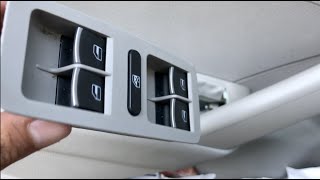 Volkswagen Window Switch Fix EASY [upl. by Nnav55]