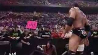 batista vs undertaker backlash 2007 part 2 [upl. by Ennovi667]