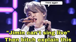 “BTS JIMIN can’t sing live” then explain this Jimin best live vocals 20202021 [upl. by Olsewski891]