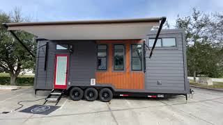 Movable Roots Tiny Home Tour Cat House [upl. by Neelyam]