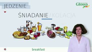 Jedzenie i potrawy  Food and dishes  Polish for beginners [upl. by Lipinski]