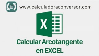 Calcular arcotangente en Excel [upl. by Notfilc]