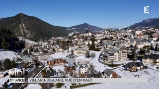 VUE DEN HAUT  VillarddeLans [upl. by Kaehpos]