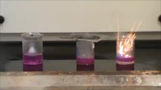 Potassium in water 6 times [upl. by Herzberg]