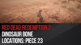 Red Dead Redemption 2  Dinosaur Bone Locations piece 23 [upl. by Odlaner]