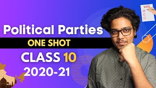 Political Parties Class 10 One Shot  Victory Series  Preboards Preparation  Social Science [upl. by Lewes]